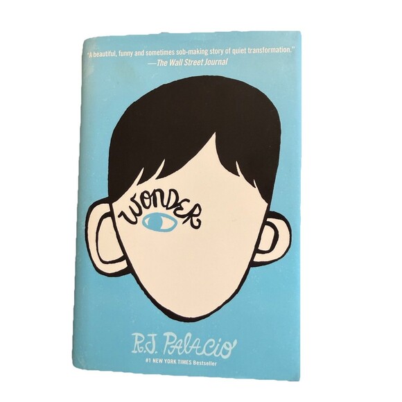 Other - Wonder RJ Palacio Hardcover Novel Classroom Copy Teacher Name Written Inside
